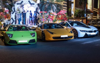  Siêu xe đi dự tiệc ở Sài Gòn 