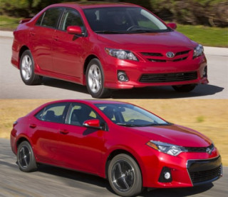  Toyota Corolla mới và cũ - lột xác hoàn toàn 
