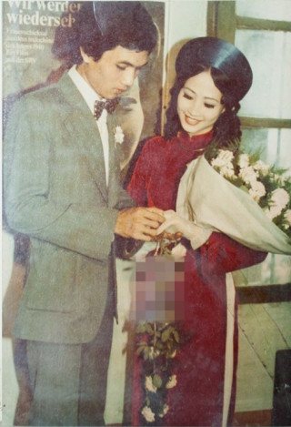 Trầm trồ ngắm lại váy cưới của sao Việt mấy chục năm trước