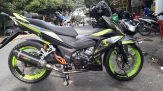 Winner 150 mang dàn chân xanh xí xọn