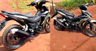 Winner 150 racing ngẩn ngơ trên nền đất đỏ