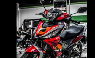 Winner 150 trong bộ áo Repsol phá cách