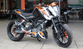  Xế độ KTM Duke 200 trị giá 160 triệu đồng 