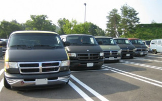  Xe van đua tốc độ - cuộc thi chỉ có ở Nhật 