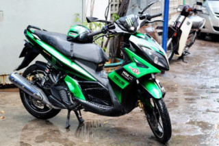  Yamaha Nouvo ‘hóa trang’ nghệ thuật 