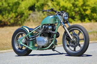  Yamaha XS650 độ phong cách bobber 