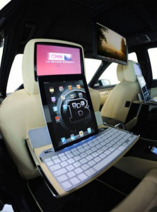  Mercedes S-class độ công nghệ iPad 2 