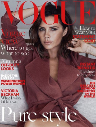 Victoria Beckham đẹp trầm lắng trên Vogue UK