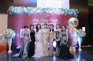 Á hậu Thu Hương khoe sắc trong Dạ tiệc Lady Luxury Night.