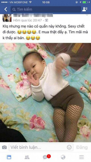 Không đùa đâu, tất lưới cho con gái đang được các mẹ Việt săn lùng ráo riết!