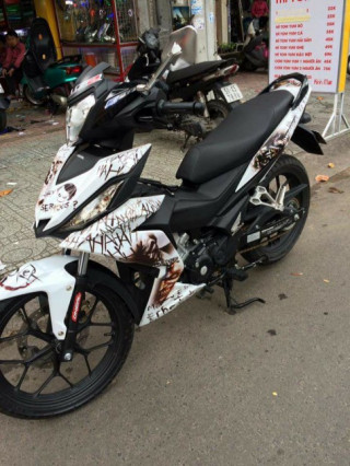 Chiếc Winner 150 của fan cuồng The Joker