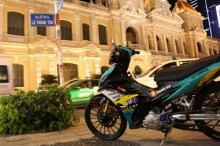 Exciter 135 đẹp lung linh với hàng loạt đồ chơi kiểng