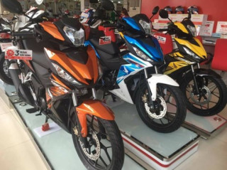 Hình ảnh ngoài đời thật của bộ 3 Winner 150 màu mới