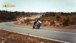 [Ảnh đẹp] Mô tô PKL của biker Việt trên đường cua