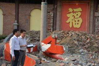 Cận cảnh công trình trái phép trong khu di tích Yên Tử
