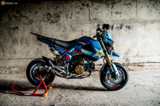 Honda MSX độ phong cách Hypermotard của Biker Tiền Giang