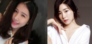 Cô nàng xinh xắn giống Tiffany (SNSD) sau phẫu thuật thẩm mỹ.