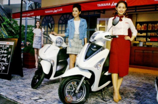 Bối cảnh thể hiện vẻ đẹp For Beautiful Ride tại Yamaha Café