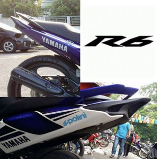 Các anh em chơi Exciter đã thấy Ex lên đuôi giống kiểu Yamaha R6 này chưa?
