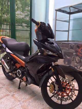 Exciter 135 Đen Cam độ cực ngầu với rất nhiều đồ chơi Racing Boy