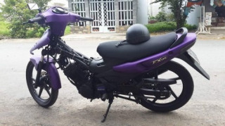 Lên dàn chân Exiter 135 cho Fx