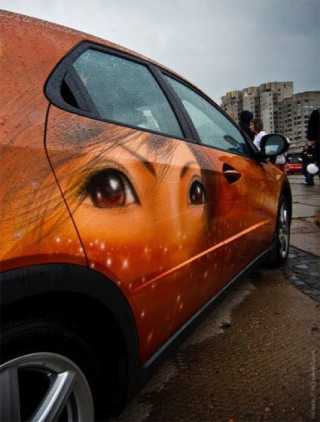  Những bức họa xe hơi ấn tượng 