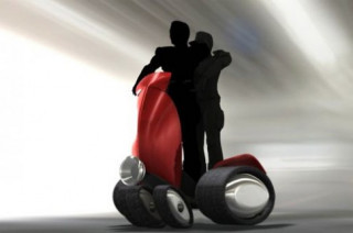  Scooter lạ Vespa Piaggio 1 1 Generation concept 