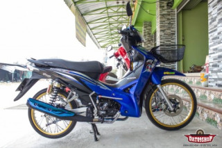 Wave Thái 110 độ bánh căm đầy phong cách của dân chơi Thái