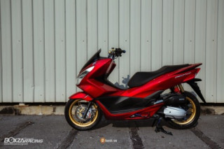 Honda PCX 150 đầy ấn tượng với phiên bản Red Dragon