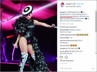 Nối bước Rihanna, Katy Perry là ca sĩ quốc tế tiếp theo chọn thiết kế của Nguyễn Công Trí