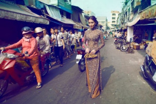 Mảnh ký ức đầy gợi nhớ với tà áo dài của ‘Quý cô Sài Gòn xưa’ thướt tha giữa Sài Gòn nay