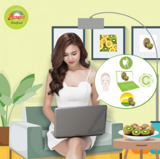 Thử thách 14 ngày dùng Kiwi Zespri xanh cùng Ninh Dương Lan Ngọc