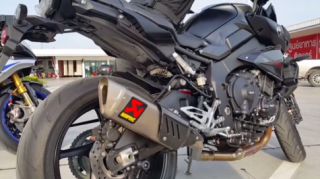 [Clip] test pô Akrapovic Slip on trên siêu xe R1M và MT10