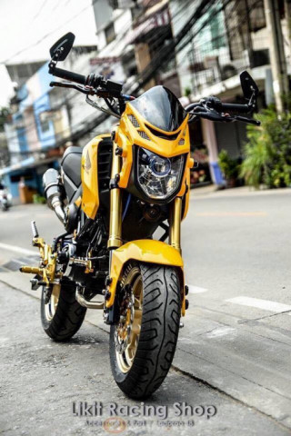 Honda MSX đầy cá tính với phiên bản Yellow Racing