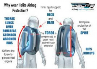 Jacket Airbag bao ve an toan cho nguoi di moto