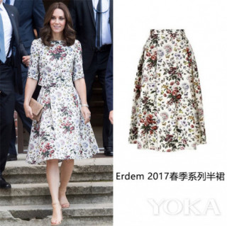 Loạt mỹ nữ Hoàng gia gây thương nhớ với xu hướng váy hoa tinh giản