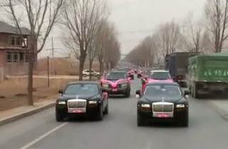  Đoàn xe cưới đặc biệt ở Trung Quốc 