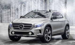  Hình ảnh đầu tiên của Mercedes GLA concept 