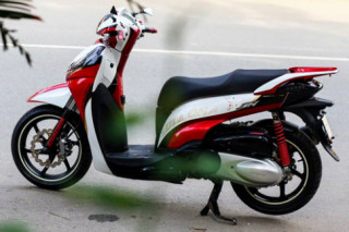  Honda SH300i vẽ airbrush bản đồ Việt Nam 