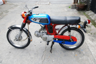  Honda SS50 ngũ sắc độc nhất Việt Nam 