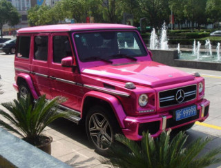  Mercedes G55 AMG màu hồng biển ‘độc’ 