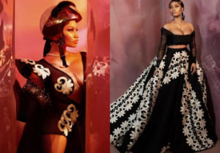  Nicki Minaj diện trang phục của hai nhà thiết kế Việt 