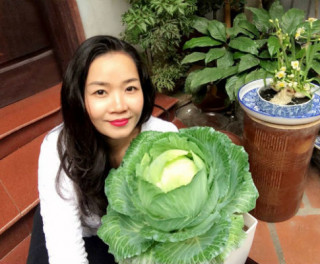 Chồng ngộ độc vì ăn rau sạch siêu thị, 8X xinh đẹp Hà Nội quyết tâm tự trồng rau tại nhà