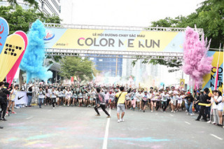 Sam Tsui, Suboi cùng 15 nghìn người dân thành phố Hồ Chí Minh tham gia sự kiện hoành tráng kỷ niệm 5 năm sắc màu rỡ Color Me run