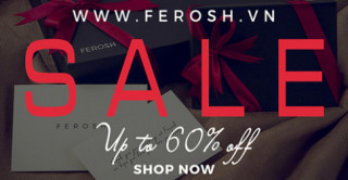 Sở hữu các thiết kế thời trang tại Ferosh giá ưu đãi tới 60%