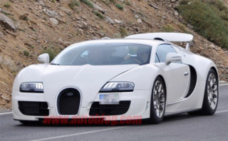  Bugatti thử nghiệm Veyron phiên bản mới 
