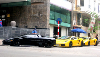  Dàn siêu xe tại Hà Nội 
