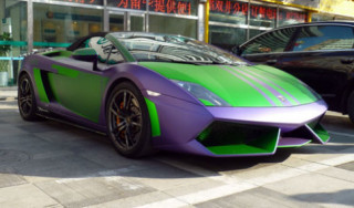  Lamborghini Gallardo màu độc tại Trung Quốc 
