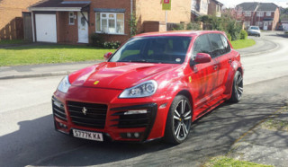  Porsche Cayenne phiên bản độ phong cách Ferrari 