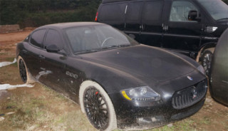  Siêu xe Maserati Quattroporte phủ bụi ở Quảng Ninh 